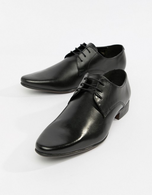 black derby shoes