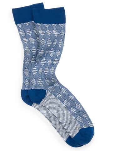 ace and everett holiday gift socks blue