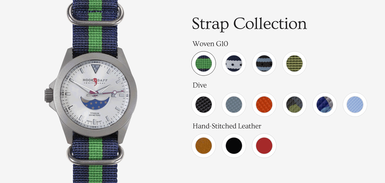 See over ten watch strap combinations in this revolving GIF