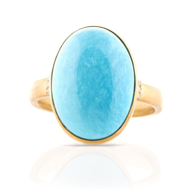 Sleeping Beauty Turquoise Ring