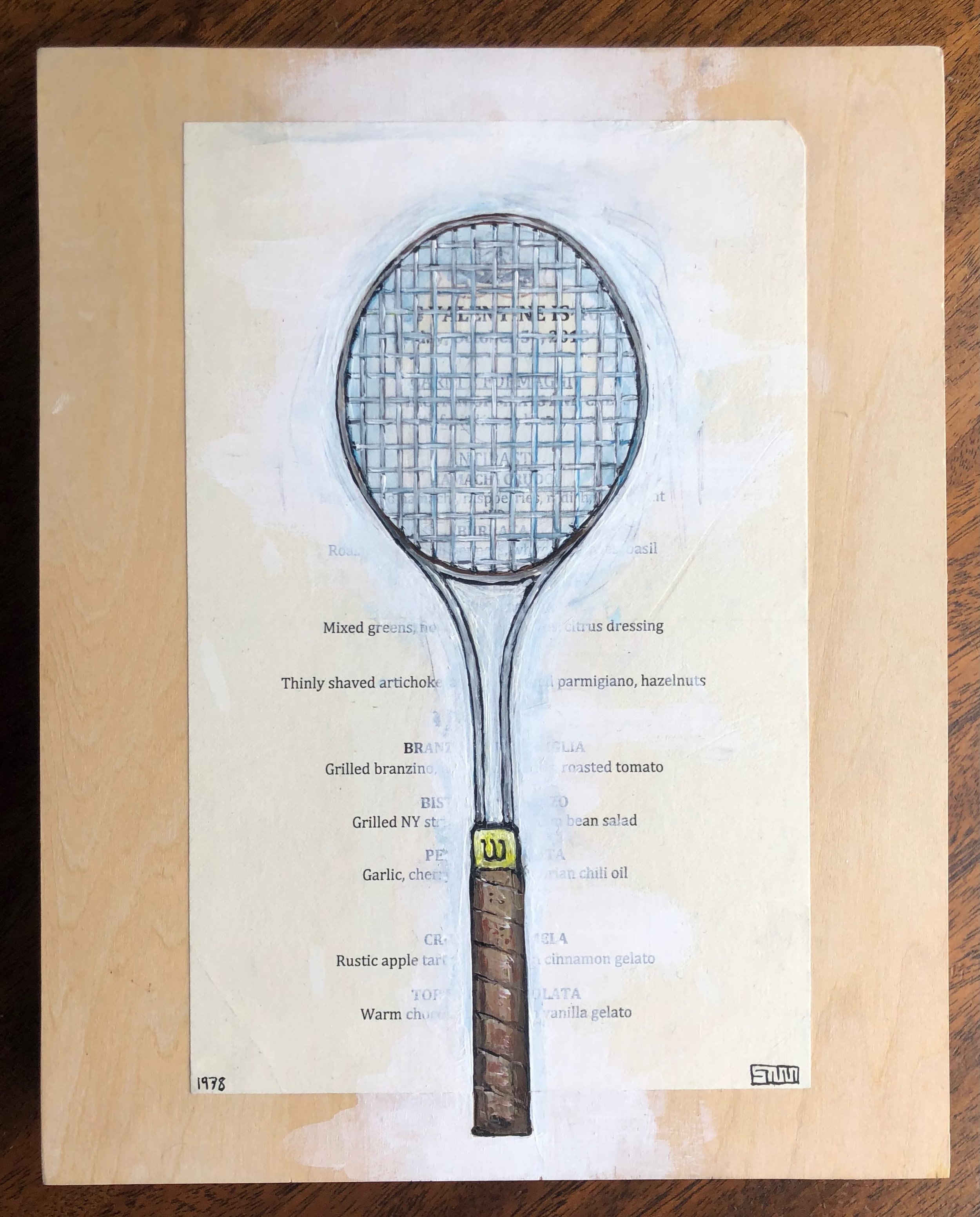 James' Tennis Racket