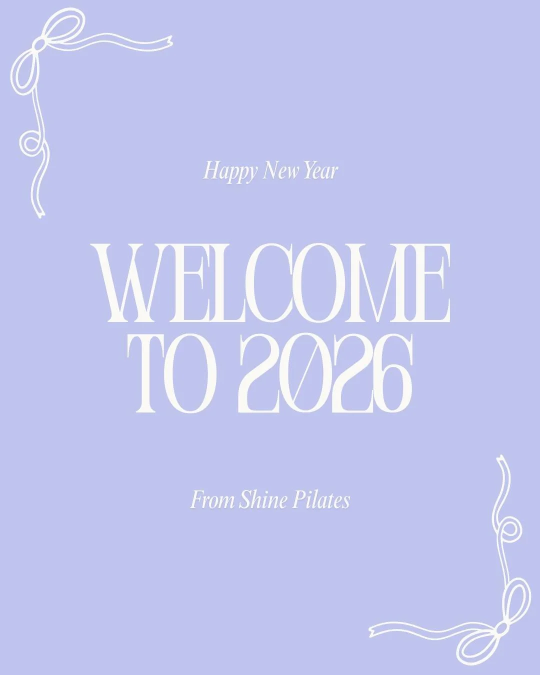 Cheers to a new year 🎉

Same you, just a little stronger, stretchier, and more sparkly.

Let&rsquo;s make 2026 a good one.