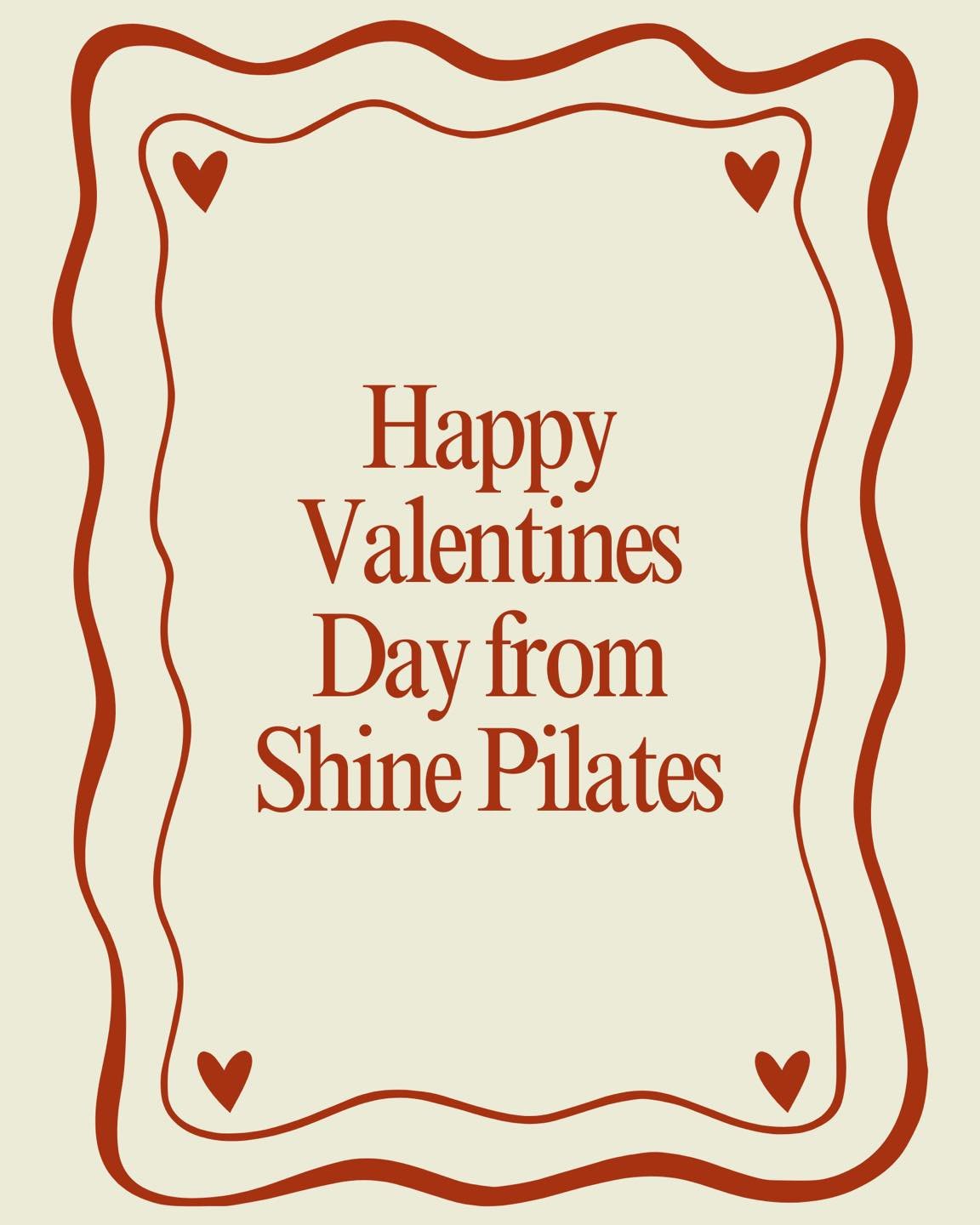 This Valentine&rsquo;s Day, don&rsquo;t forget to love the most important person: you. 💖

Move, stretch, and breathe with intention.

We love you!!