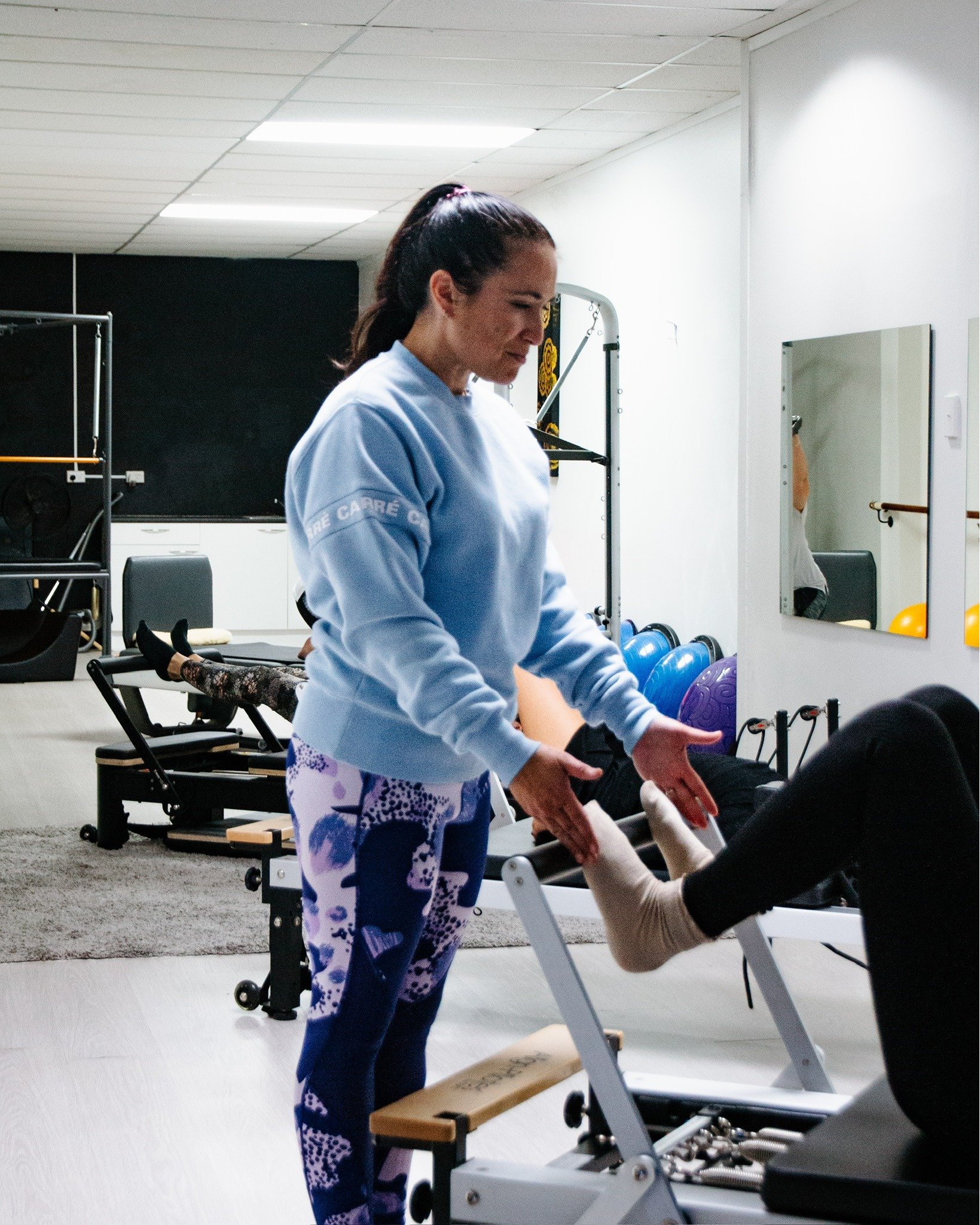 Some days you just need 50 minutes of &ldquo;me time&rdquo; and a good reset. 

Pilates sorted that for us today. ✨