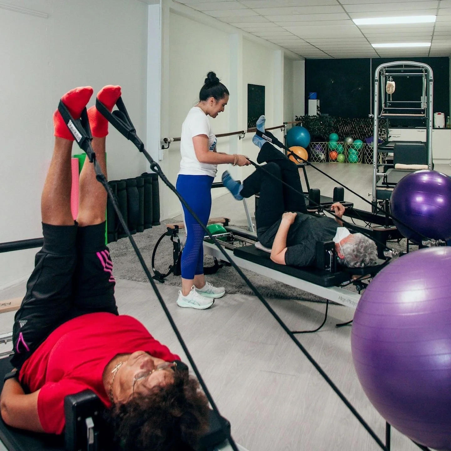 You don't need to be flexible to start Pilates. You don't need to be fit. You don't need to have done it before. 🧘♀️

You just need to show up.

Everything else? Naomi will figure it out with you.

Whether it's your first class or your fiftieth, you