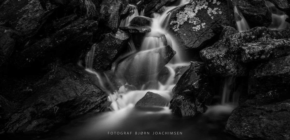 Naturfotokurs i Sørfold. Lær om hvordan du bruker lange lukkertider. ©Bjørn Joachimsen.