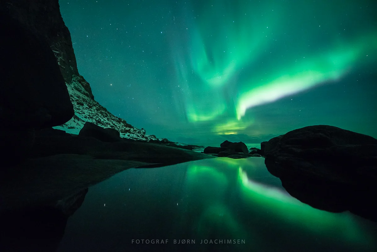 Workshop med mørketidsfoto og nordlysfoto i Lofoten. ©Bjørn Joachimsen.
