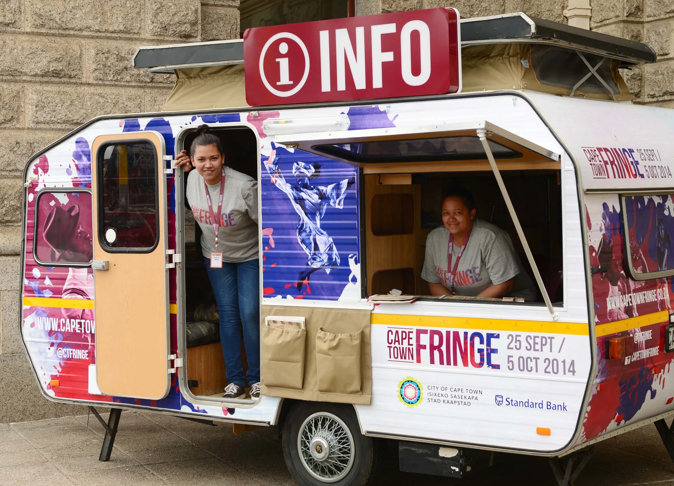 Two new events supported by the Arts and Culture Department as part of its events development role: The Open Design Festival and the Fringe Festival. Photo by Bruce Sutherland.