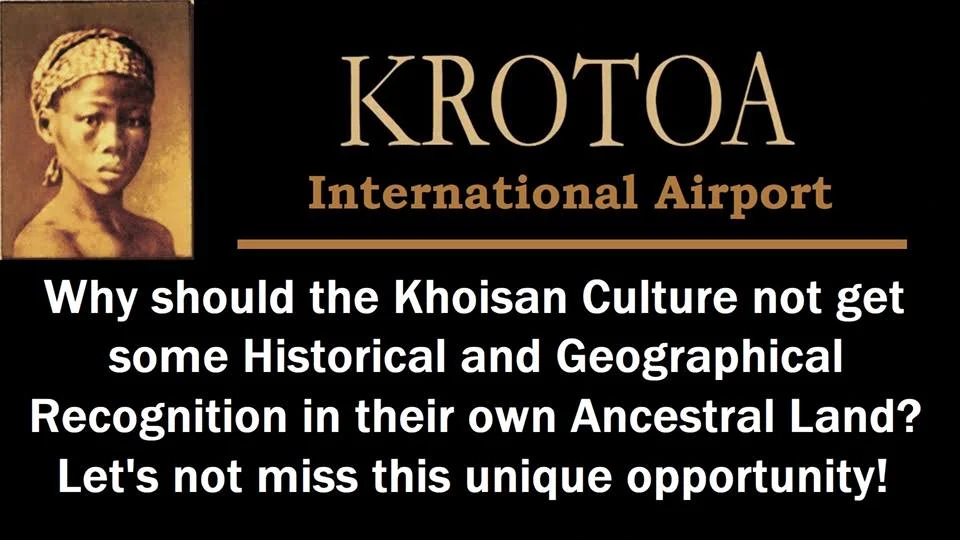 A meme currently doing the rounds on social media calling for the airport to be named after a Khoi woman who has a history with the arrival of the Dutch - Krotoa