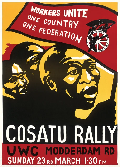 From the Community Arts Project archives. (University o f Western Cape).