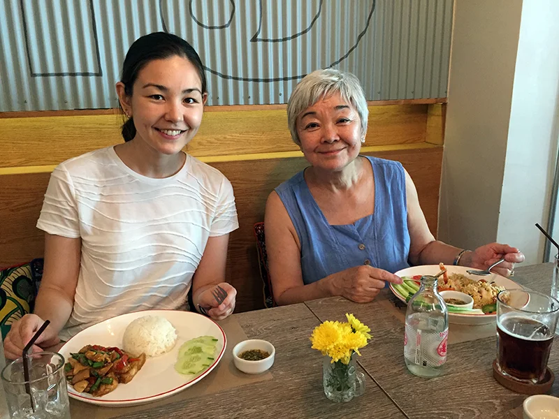 A late, post-outing lunch at our most reliable local joint: Lay Lao.
