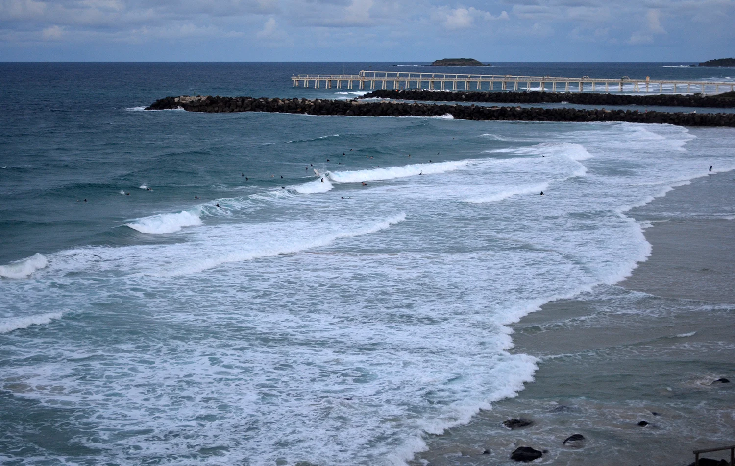 Coolangatta's beaches are another favorite of the local surfers.