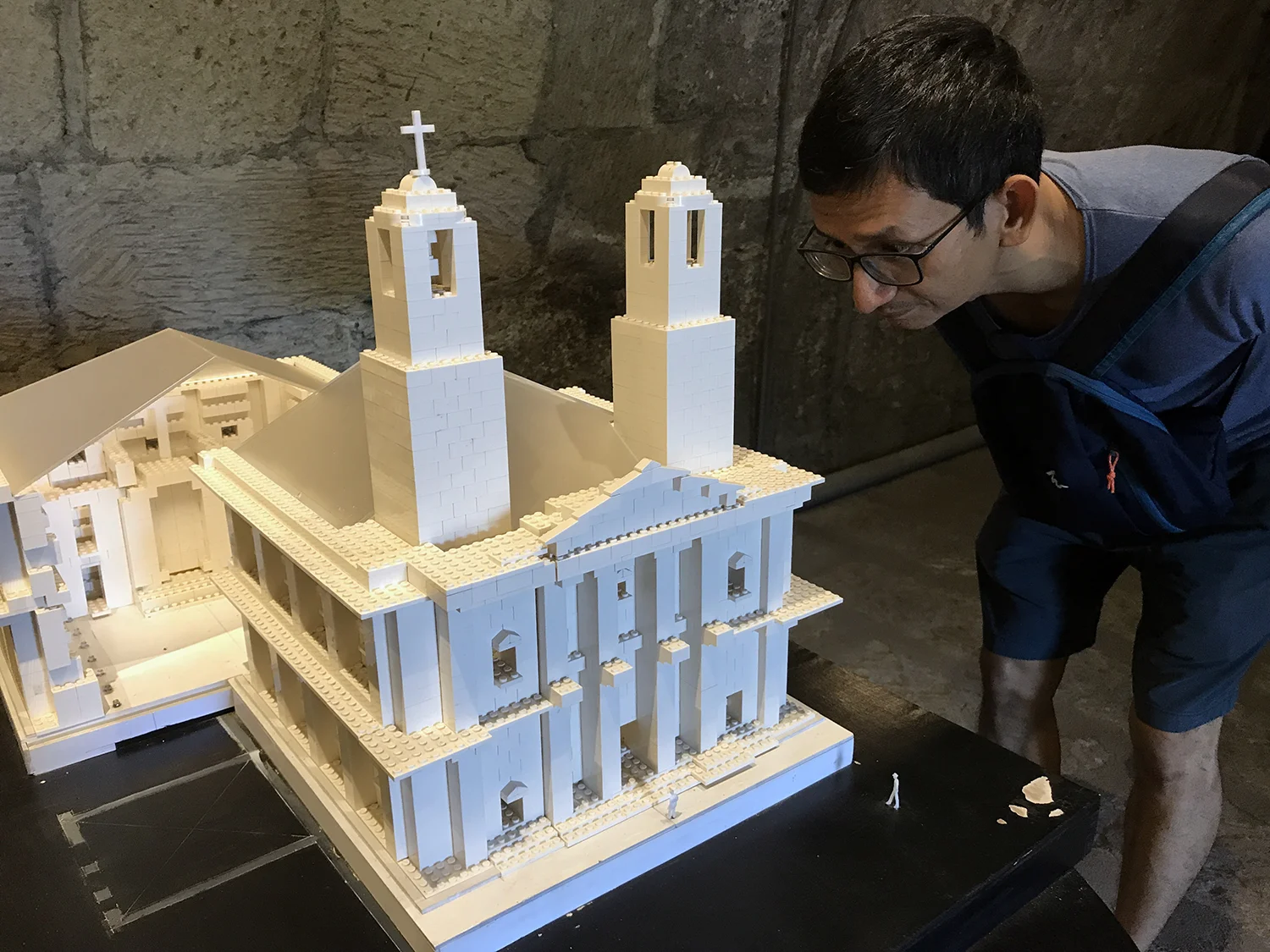 ... featuring entries from a Lego competition for students.