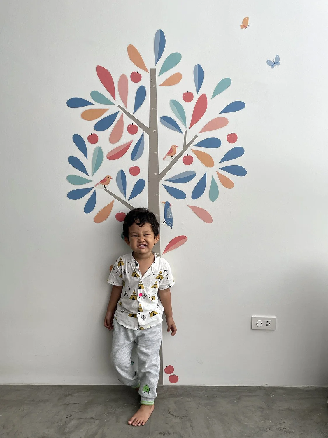 Today is also January 14th! Arlo turns 2 years and 4 months old today! Time to measure in!
