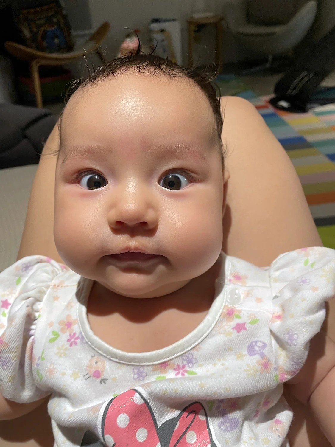 Miss Cheeks, and her big eyes.