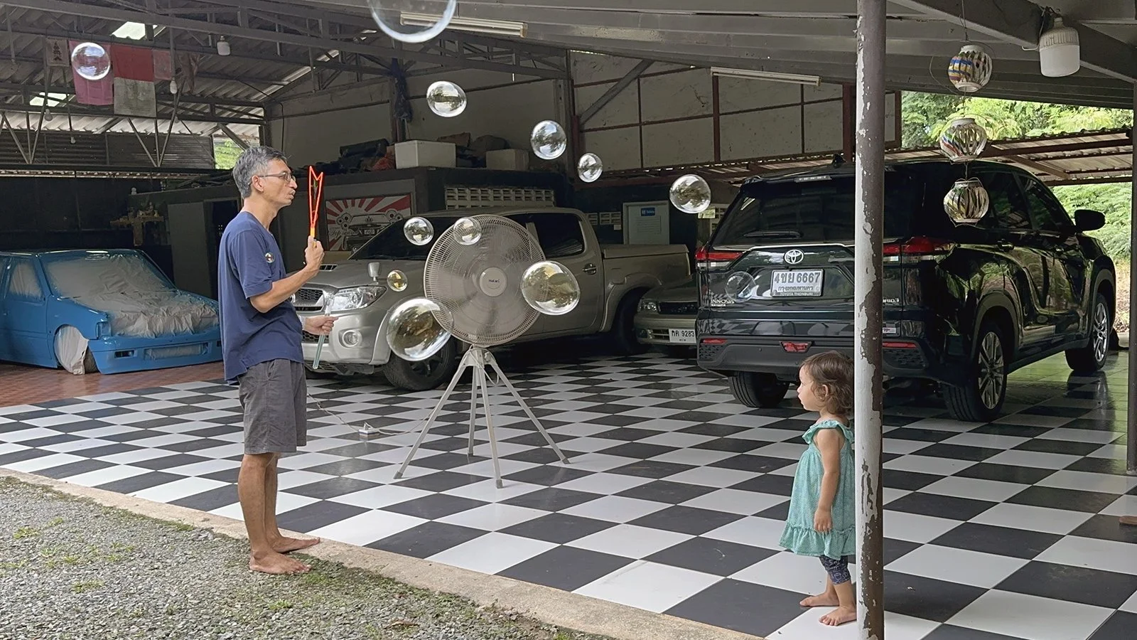 And lots of fun with bubbles.