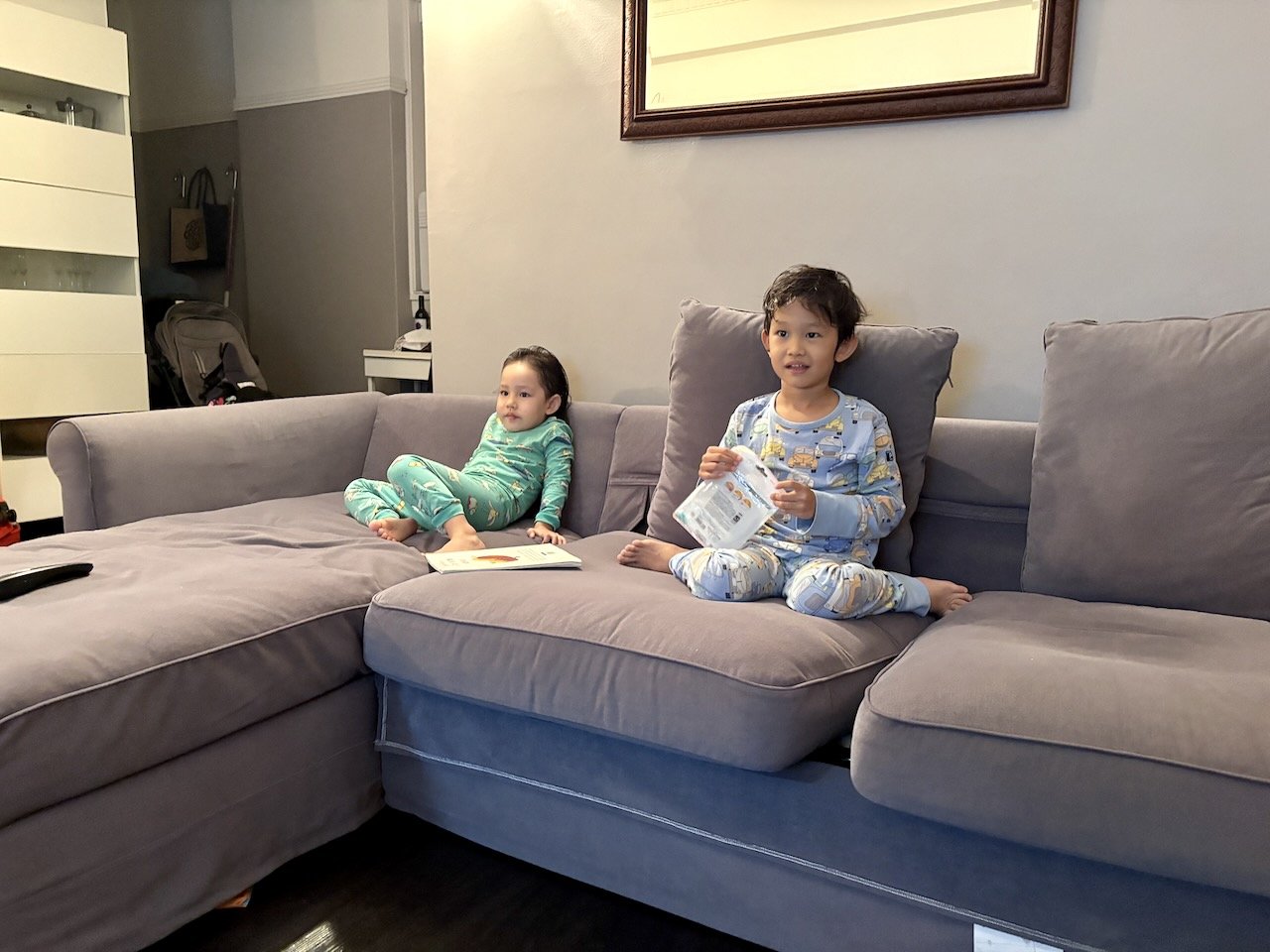 Saturday movie night -- continues even in Australia.