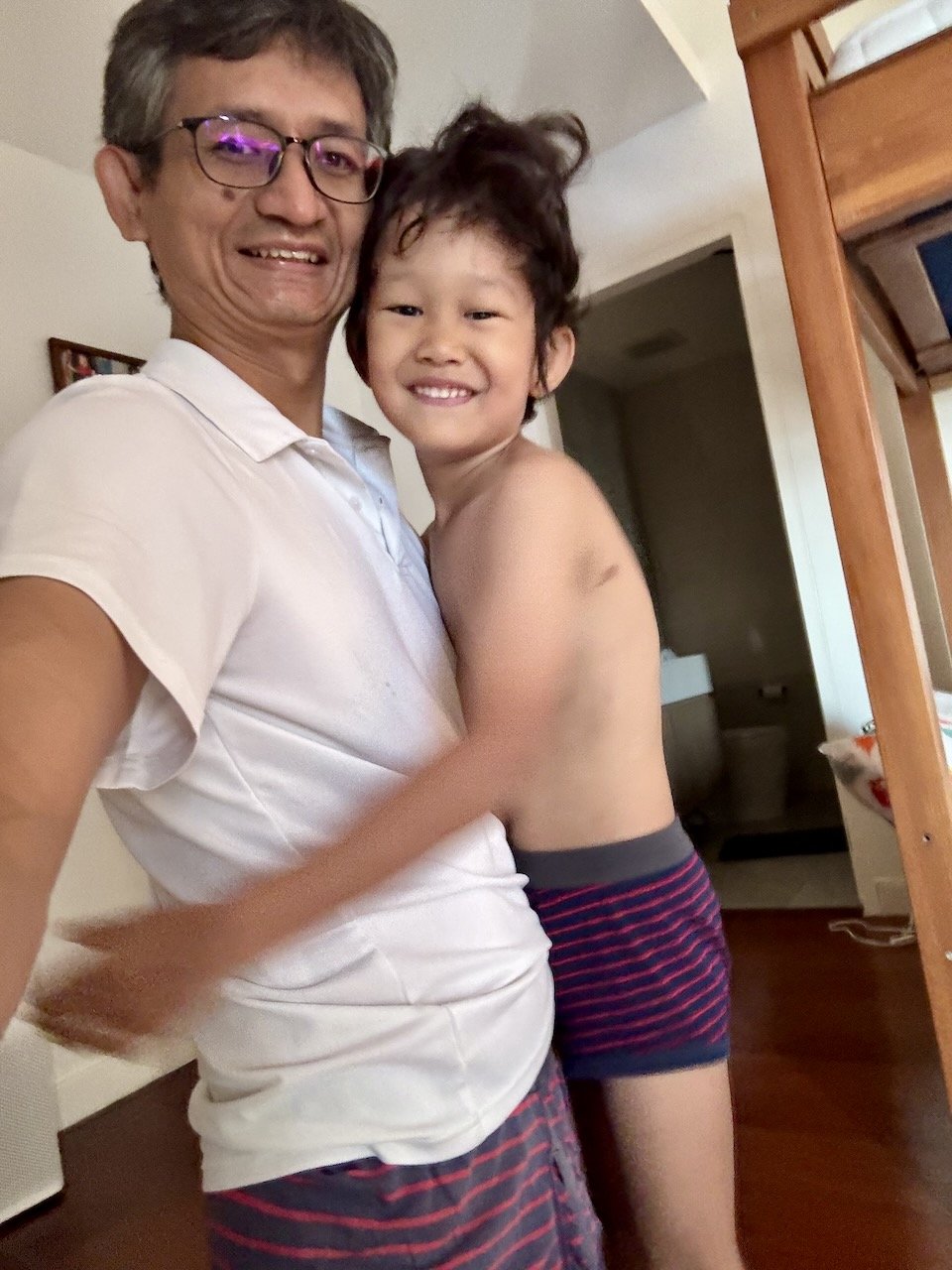 Matching undies!