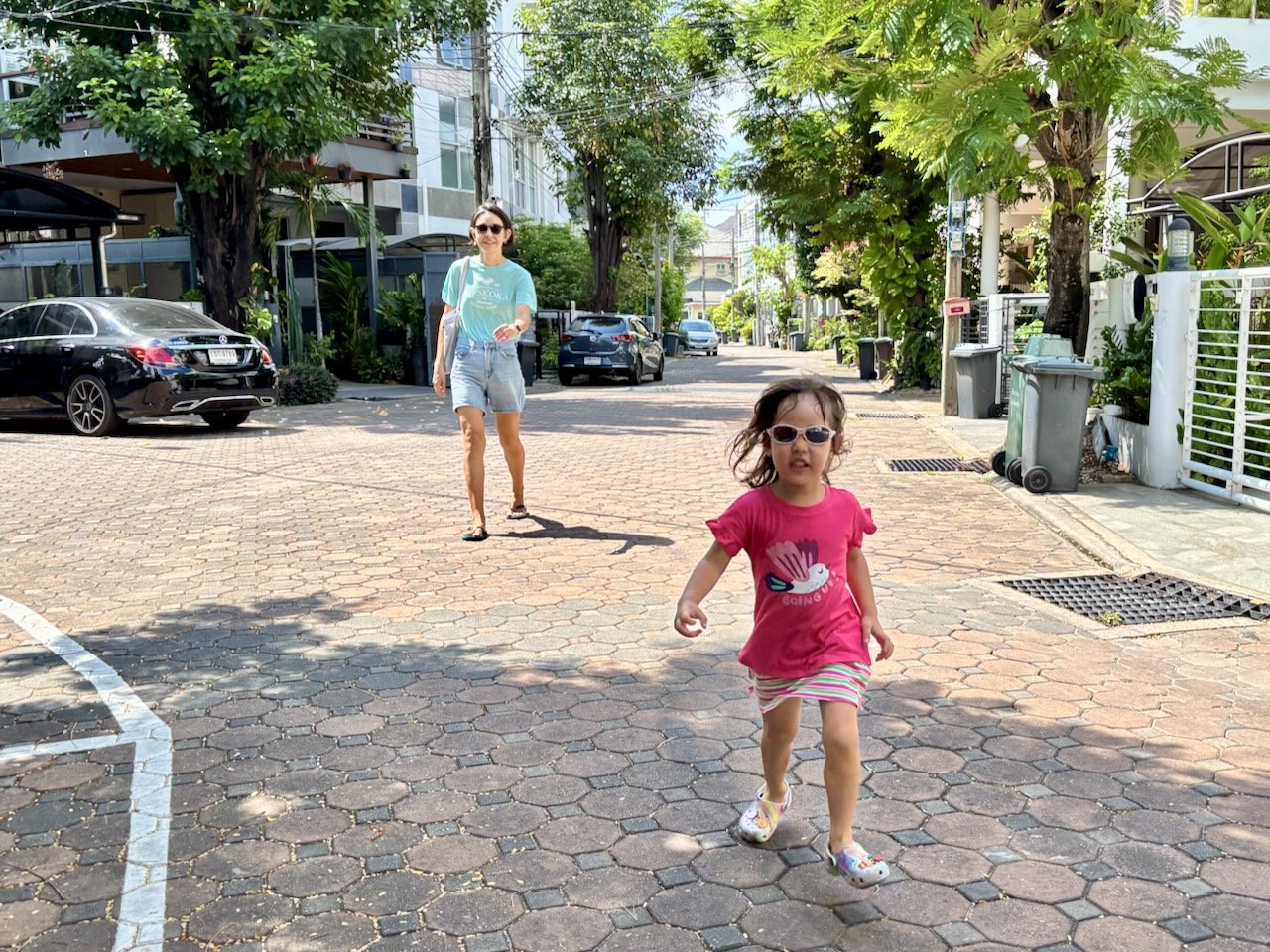 Off to swimming!