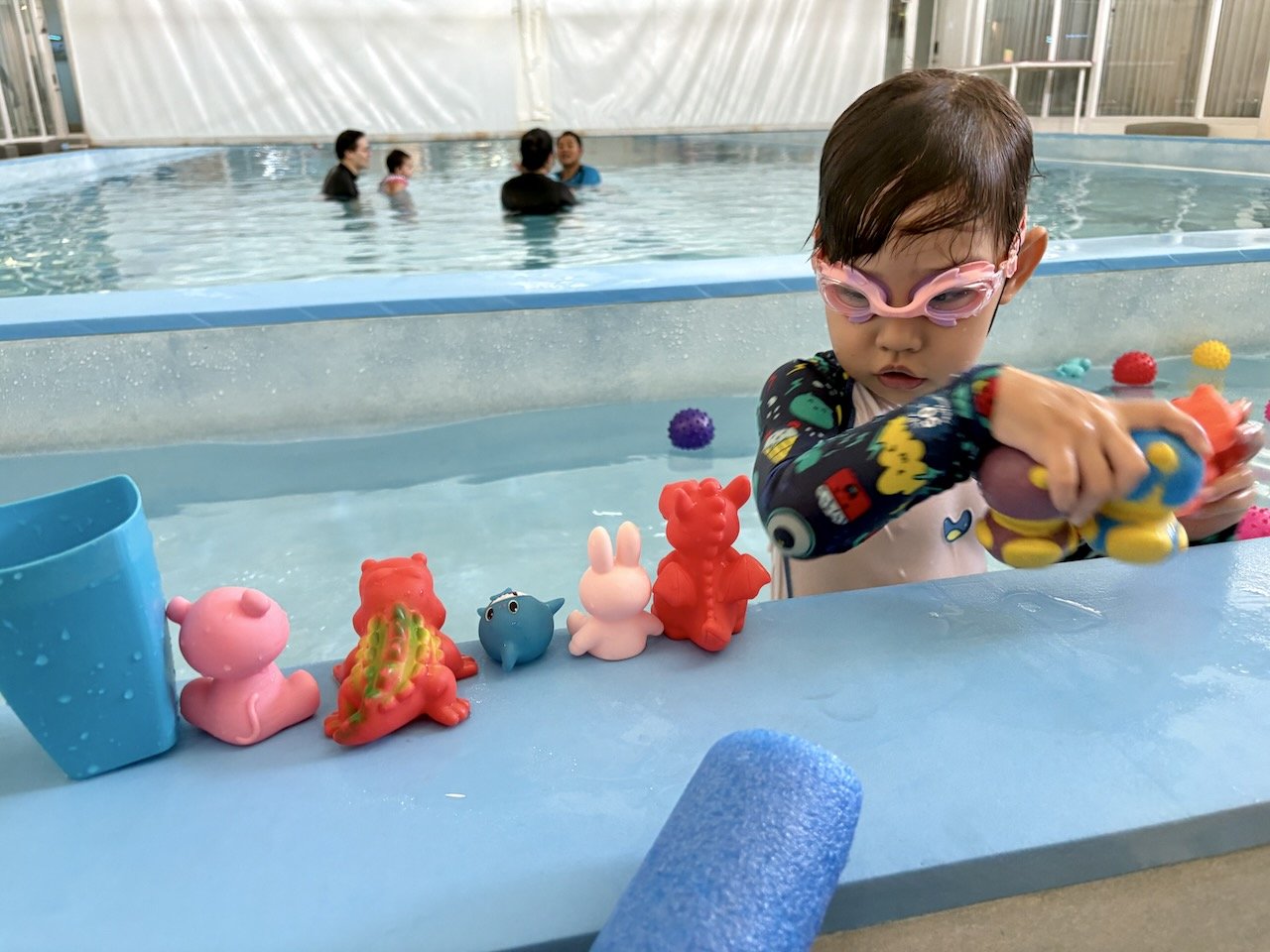 Inventorying all the rubber "duckies".