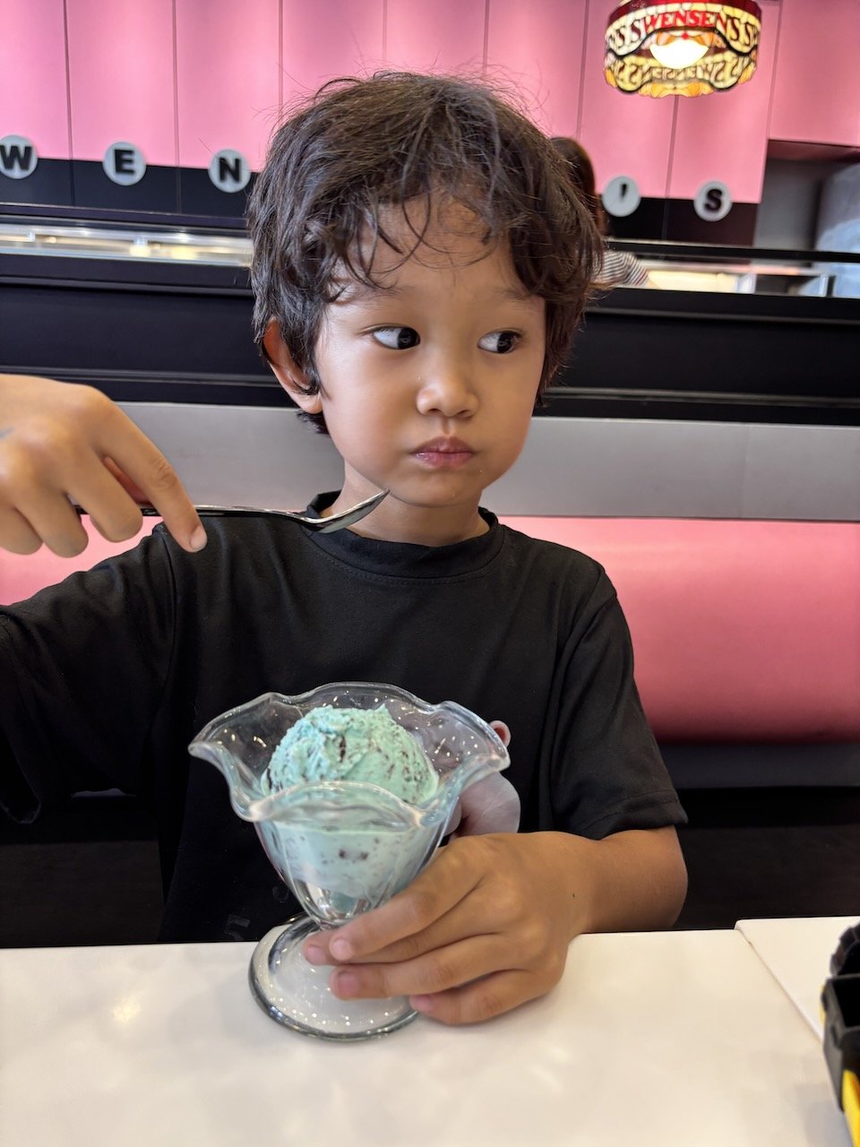 It's a holiday for Mum today, so we're celebrating with a special after-school treat.