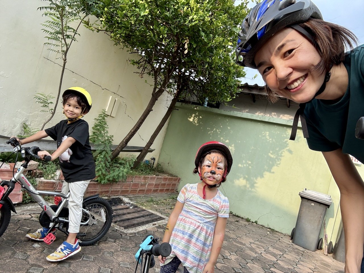 ... and a bike ride.