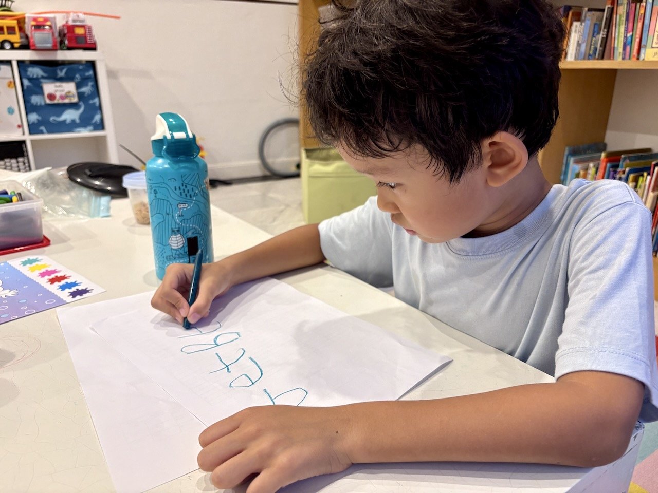 ... and a very thoughtful student.