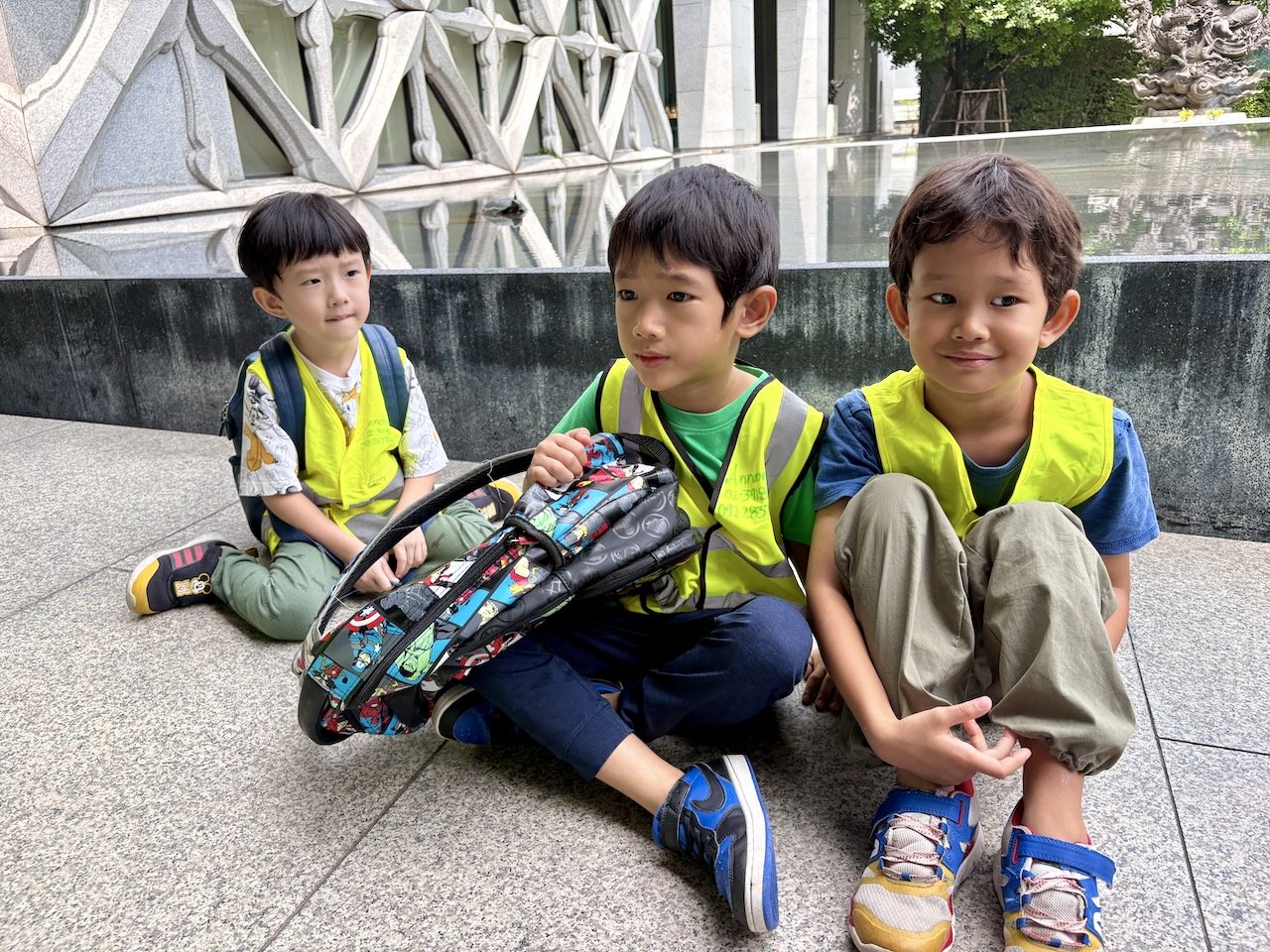 We've arrived at MOCA - the Museum of Contemporary Art.