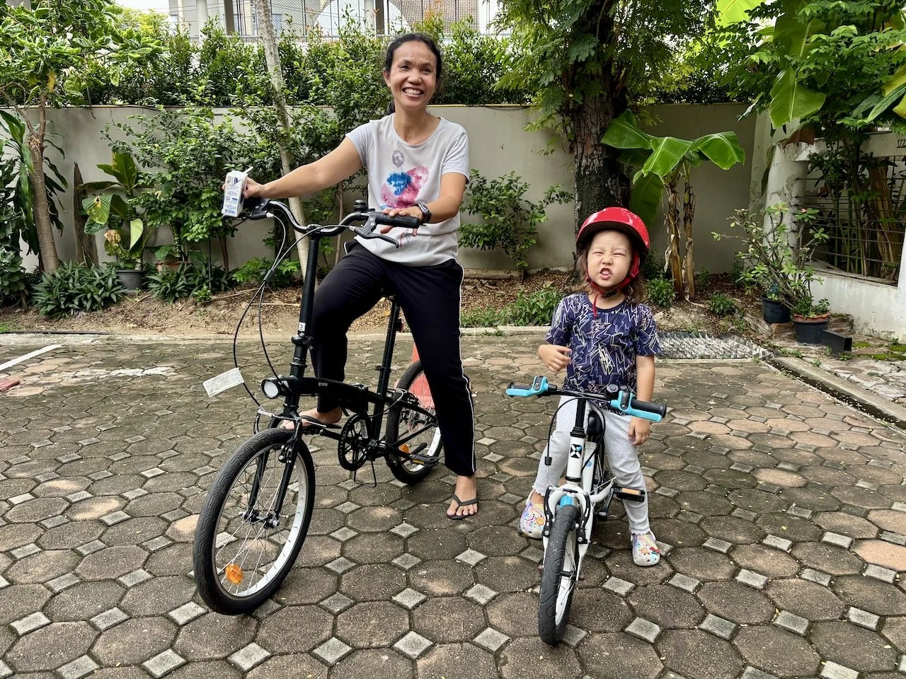 Afternoon bike ride.