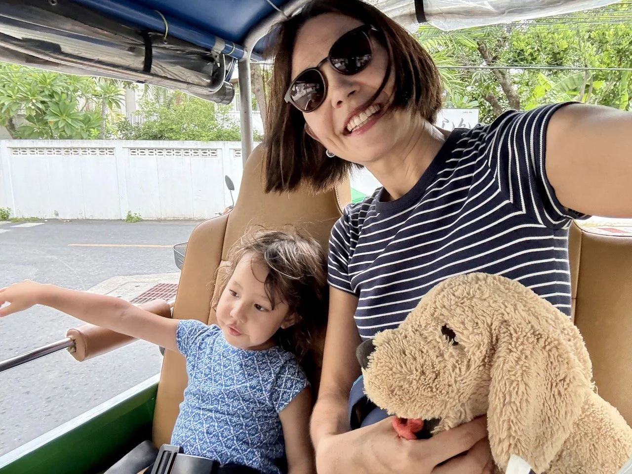 Special treat: Tuk Tuk home.