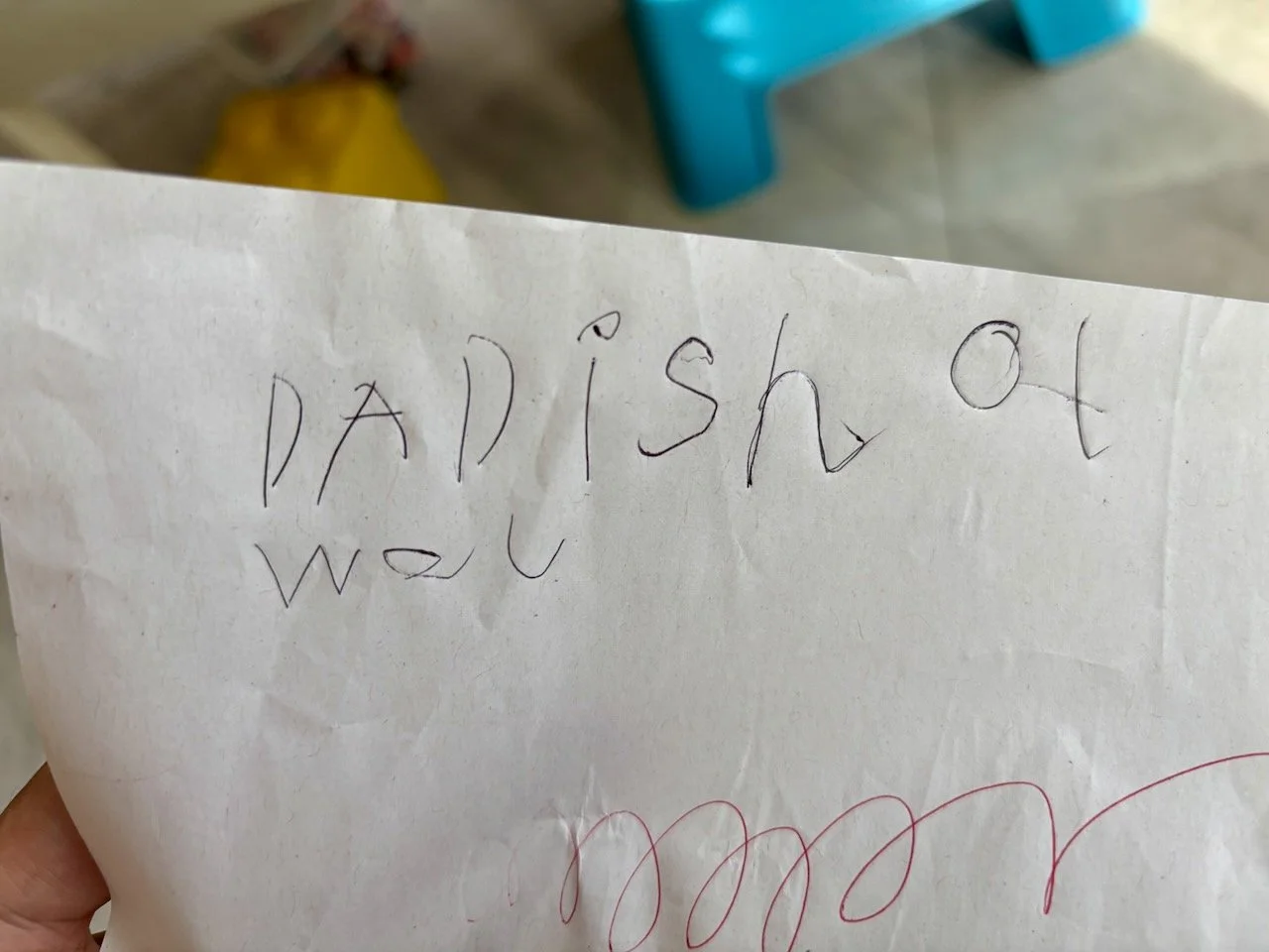The diagnosis? Dad is not well.