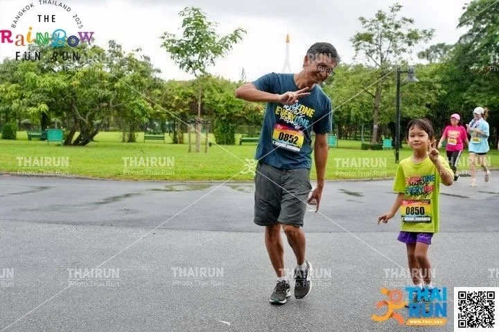 And these two alternated running and walking.