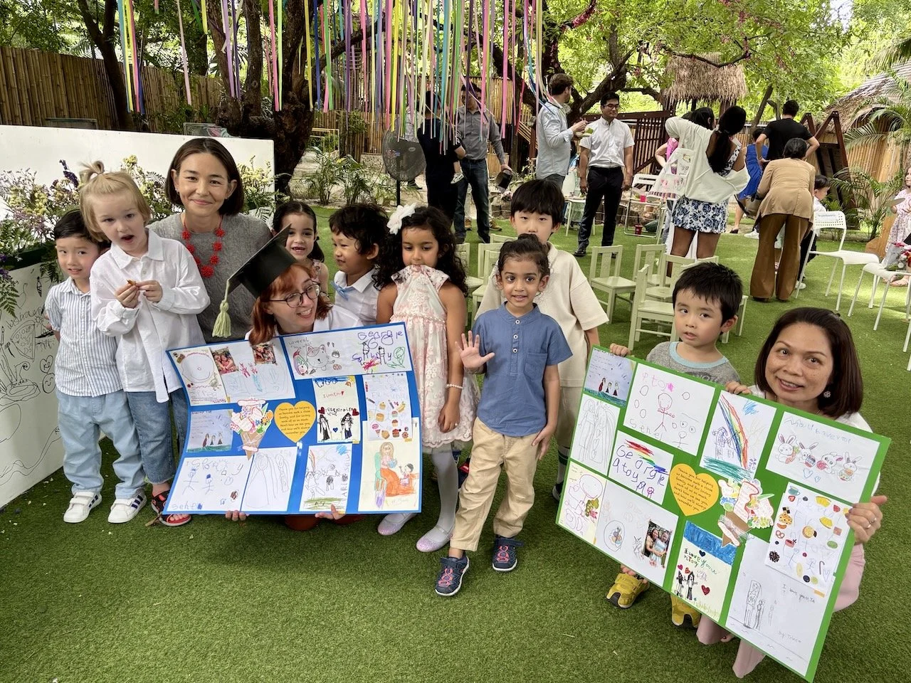 Got to sneak into the Lilies class photo.
