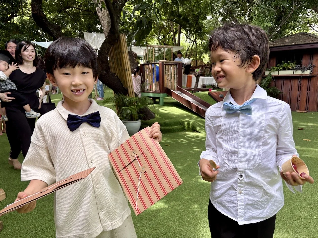 The two bowtie boys.