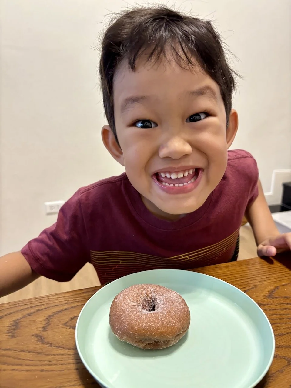 Sunday surprise: donuts for breakfast!