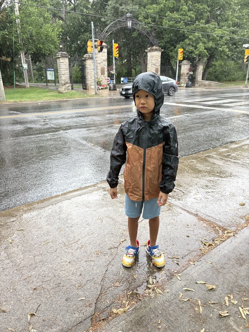 Attempting to visit High Park, but the weather had other plans.