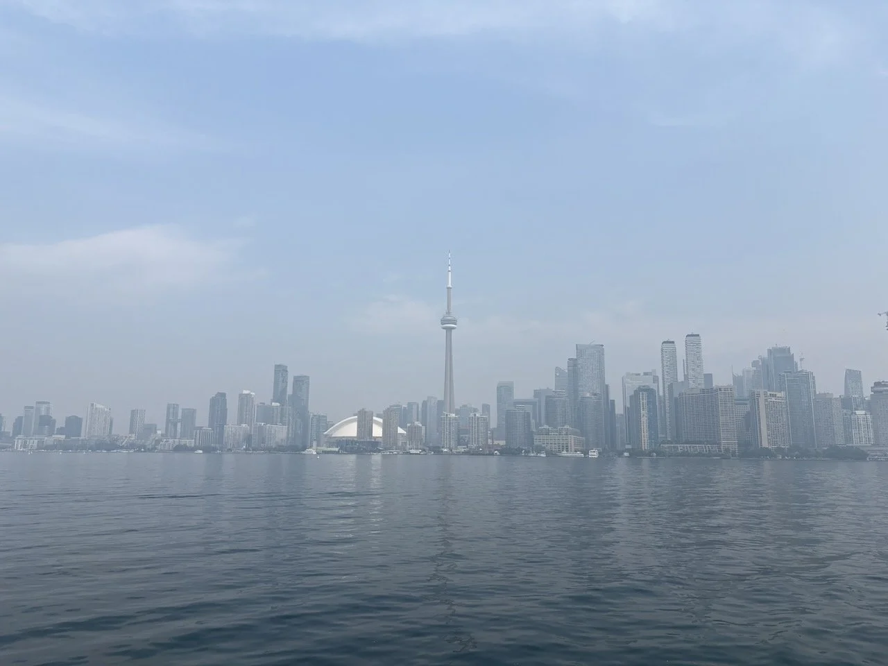 Can you make out the Toronto skyline?