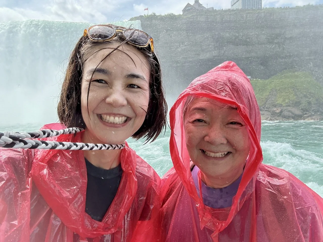 It was a wet experience, they weren't wrong.