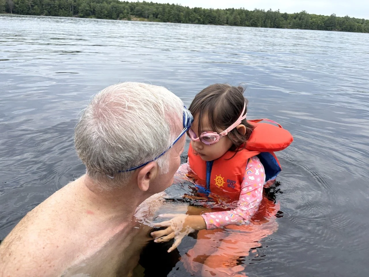 As far in as Lucy would get for her whole cottage visit.