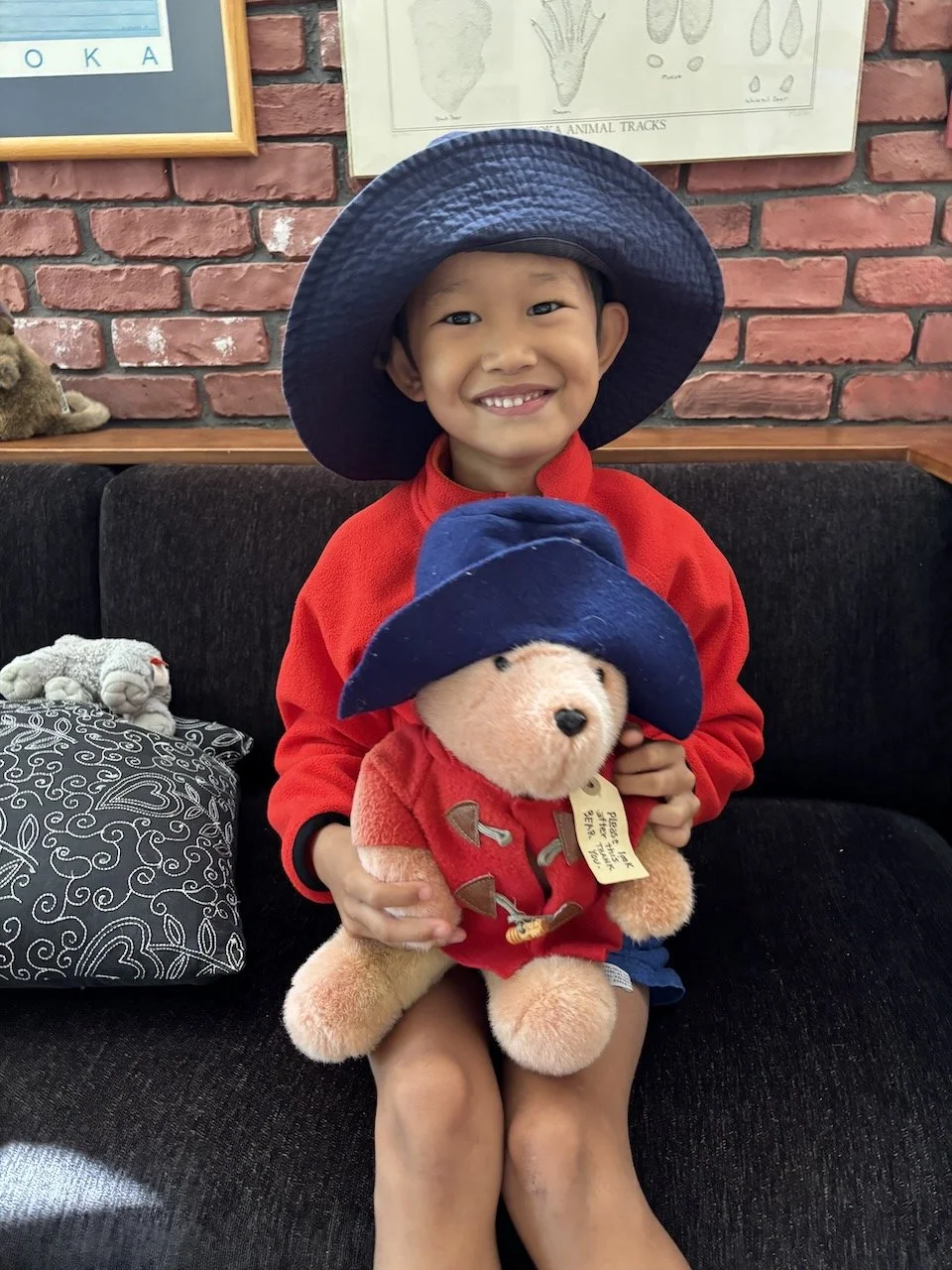 Paddington and his doppleganger.