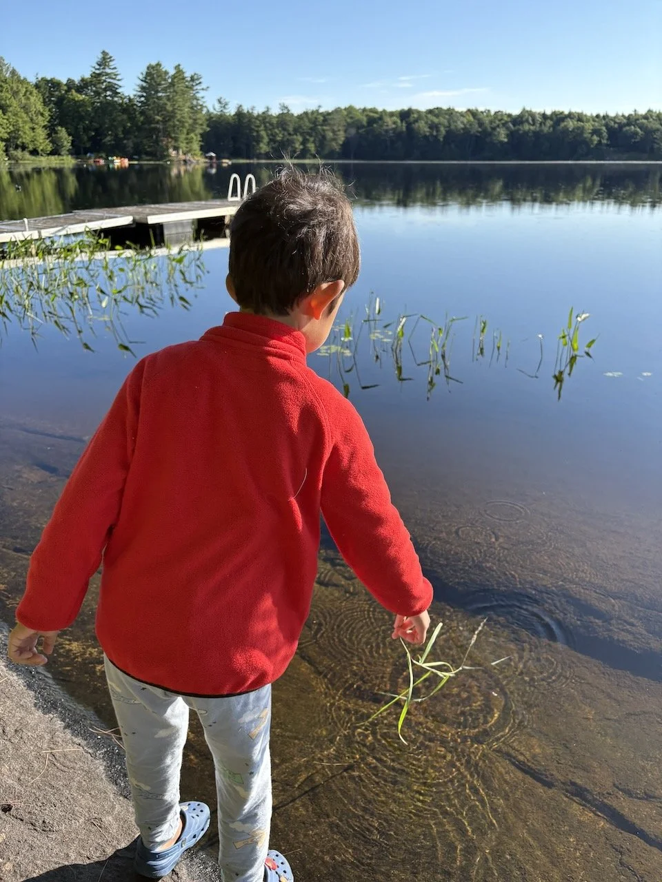 "Fishing."