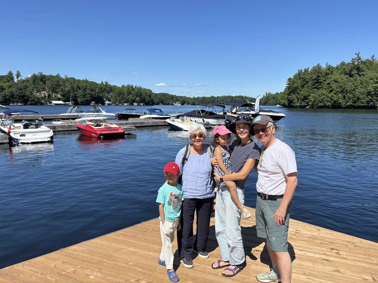The ever-picturesque Lake Rosseau.
