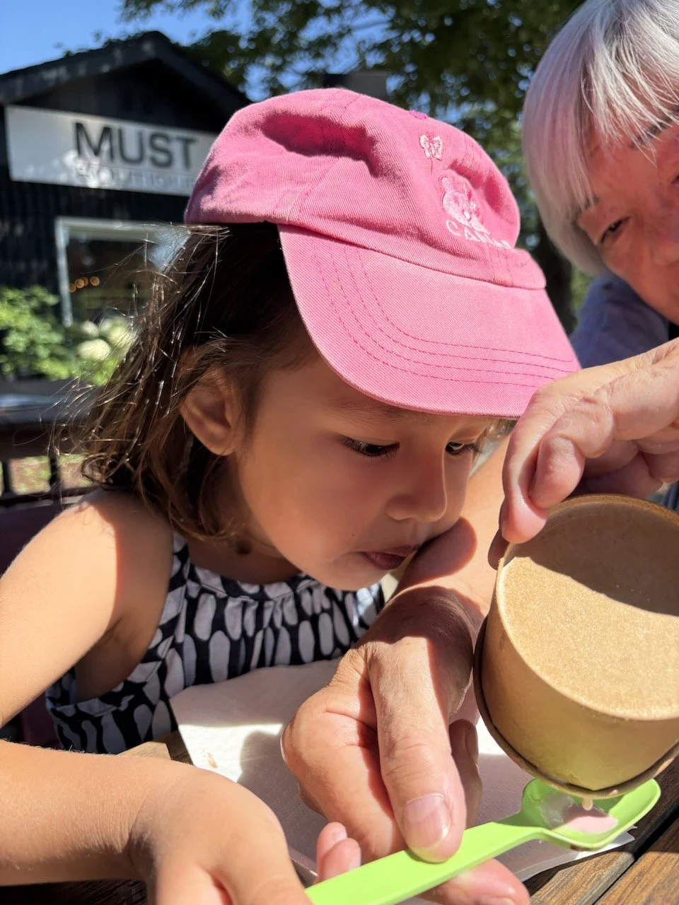 Lucy's is good to the last drop! (And gone, baby, gone!)