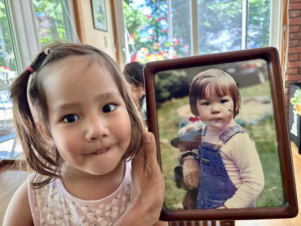 Any resemblance? (Probably would be more if Lucy still had her bangs...)