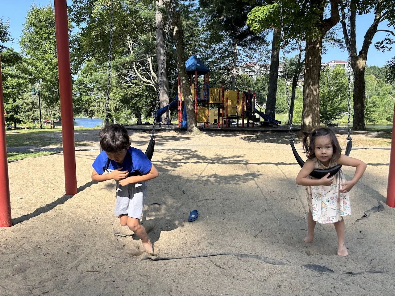 And then it's a morning in Bracebridge, while Granny & Aunt Chris go to Huntsville.