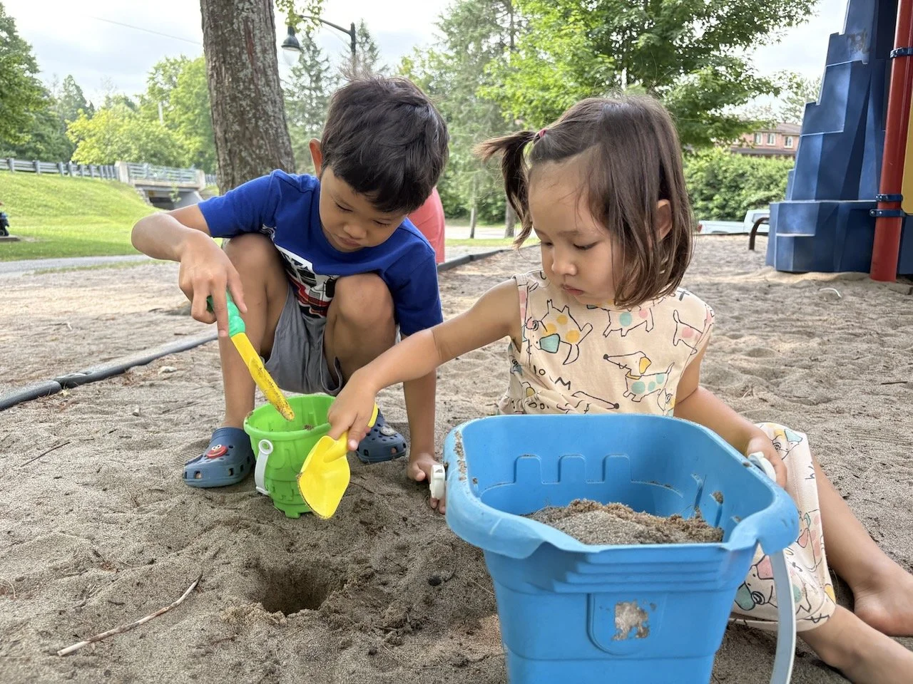 And building sand castles.