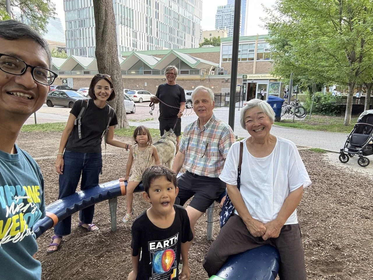 Thanks for coming up to see us on such a busy day, Uncle Henry!