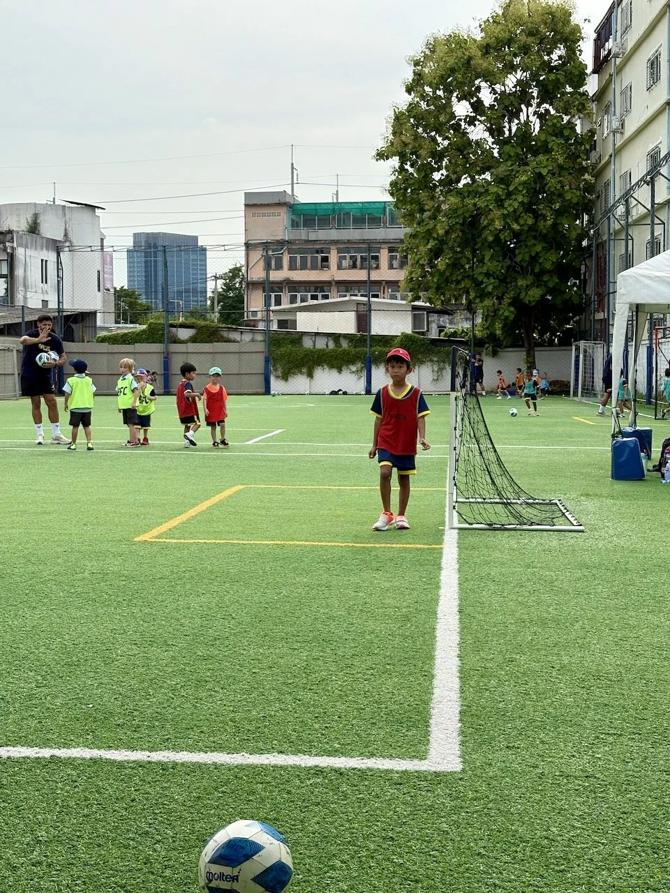 Trying the football ECA today. It's hot hot hot!