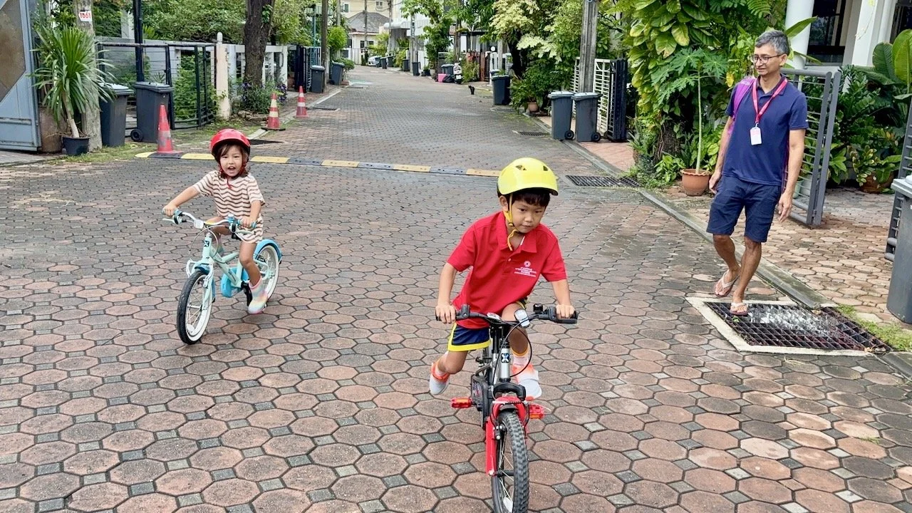 So off by bike we go!