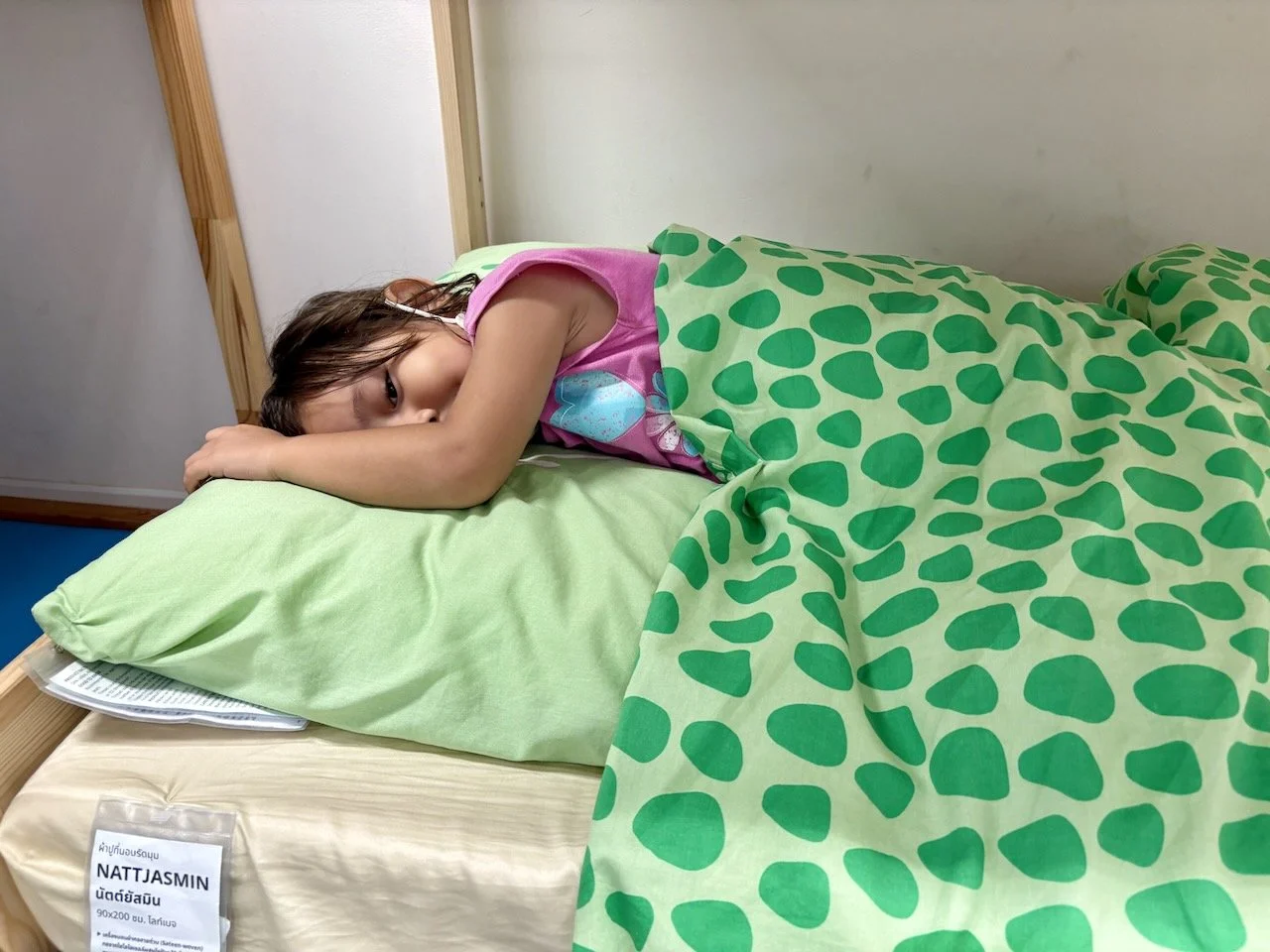 ... and a quick stop to catch some zzz's.